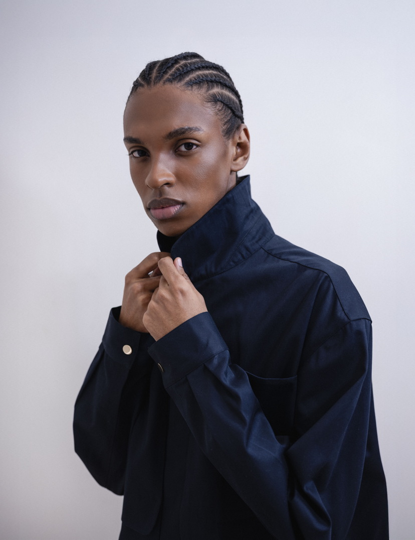 Veste worker homme en gabardine de coton