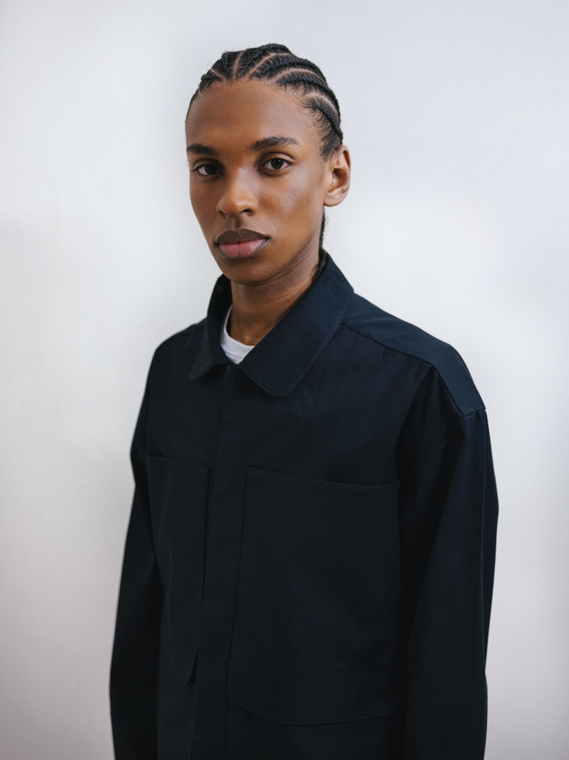 Veste worker homme en gabardine de coton